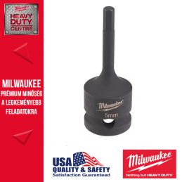 Milwaukee HEX5 1/2″ Dugókulcs 1/2 Dugókulcsbetét, belső hatlapú csavarokhoz, 5 mm