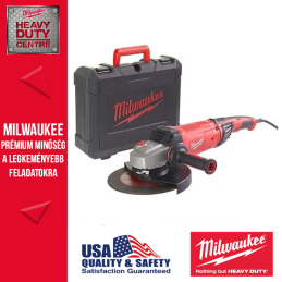 Milwaukee AGVKB 24-230 EKX DMS KIT 2400 W Sarokcsiszoló fékező funkcióval, AVS-sel és visszarúgás elleni védelemmel kofferben