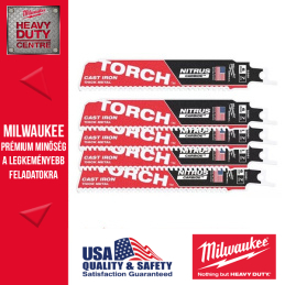 Milwaukee HEAVY DUTY TORCH NITRUS CARBIDE Fűrészlap, 150 mm - 5db