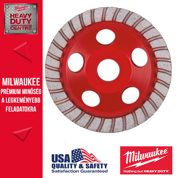Milwaukee Gyémánt fazékkorong 125mm DCWUT125
