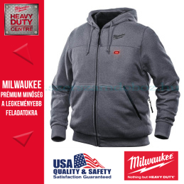 Milwaukee M12 HH GREY3-0 FŰTHETŐ KAPUCNIS PULÓVER-SZÜRKE (2XL)