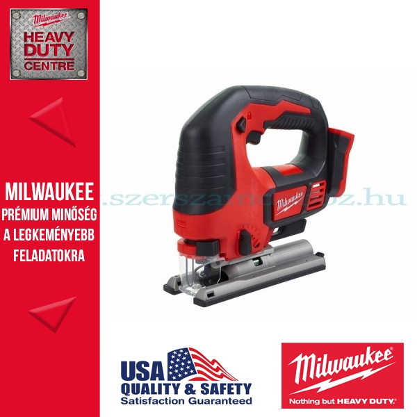 Milwaukee M18 BJS-0 Felsőfogantyús szúrófűrész