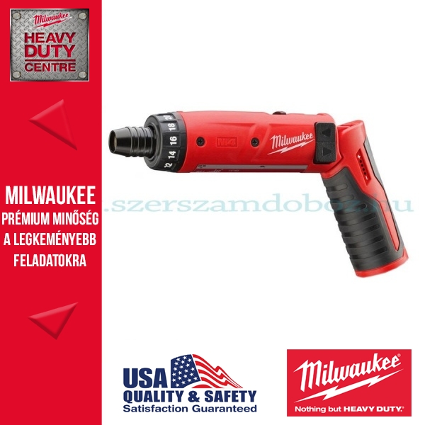 Milwaukee M4 D-202B Akkus fúrócsavarozó