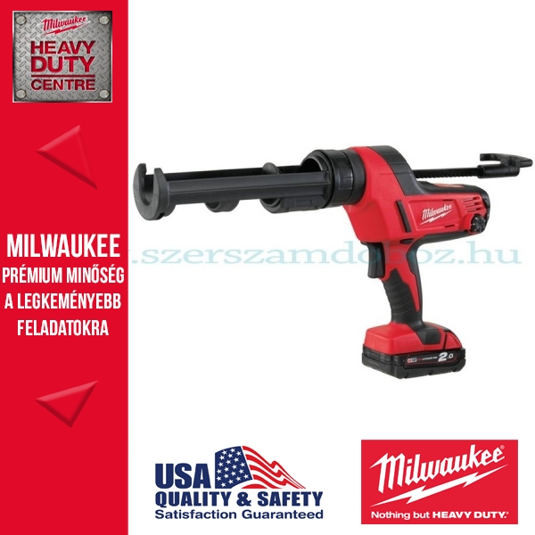 Milwaukee C18 PCG/310C-201B Akkus Kartuskinyomó