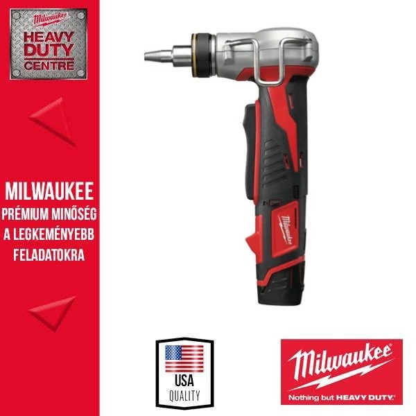 Milwaukee M12 C12 PXP-I06202C SZUPERKOMPAKT UPONOR Q&E CSŐTÁGÍTÓ