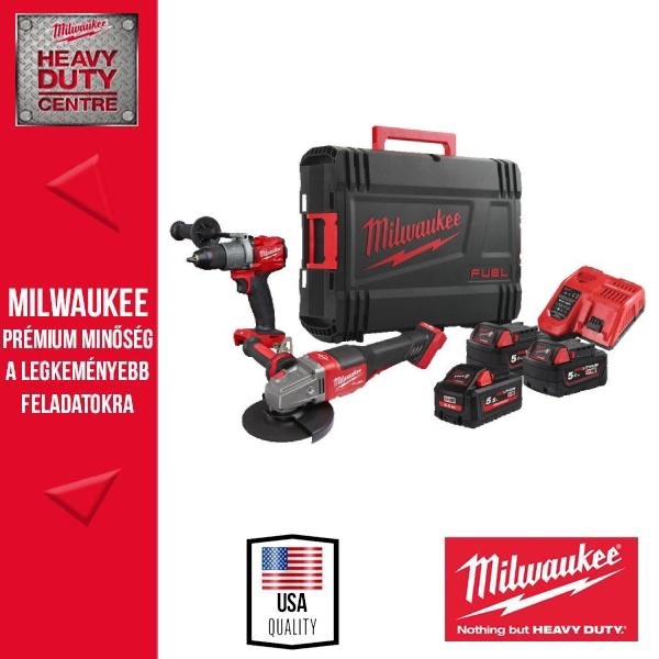Milwaukee M18FPP2DA-503X M18 FUEL ERŐCSOMAG